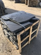 Czarny Łupek Naturalny Kamien na Taras Schody Płyt