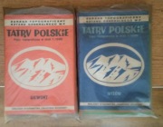 Tatry polskie - 14 map, 1:10000, 1984
