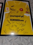 Koszulka Meczowa Widzew Łódź 2018-2019 z autografami 