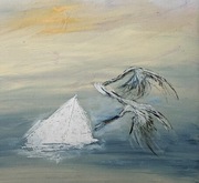 Oryginalny autorski obraz akrylowy "The journey"