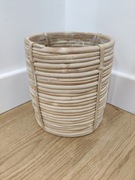 H&M rattanowa osłonka na doniczkę, 15,5 cm