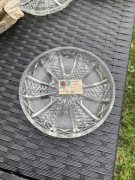 TALERZYK GRAWEROWANY KRYSZTAŁ METKA NOWE 