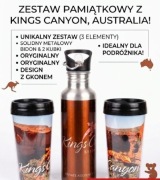 Zestaw podróżnika Australia – Kings Canyon Bidon + 2 Kubki