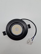 Reflektor Wpuszczany LED Sufitowy 3000K 10 szt 5,5W 600lm czarne