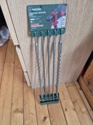 Zestaw 5 wierteł do betonu Parkside 60cm 