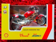 DUCATI MONSTER 900 - model motocykla kolekcja SHELL Advance 1:18 box