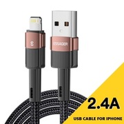 ESSAGER Kabel do IPhone 1m 2.4A 