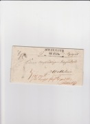 Meseritz (Międzyrzecz ) list z 1828 roku