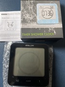 Timer shower clock zegar pod prysznic z temperaturą wilgotnością