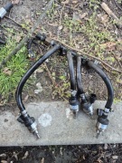 Wtryski wtrywkiwacze gazu LPG Hana  H2001 1.9ohm pomarańczowe pojedyncze