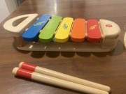 Drewniane cymbałki ksylofon Playtive | Kolorowe