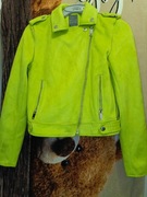 Primark: kanarkowa/zielona ramoneska 34