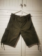 Krótkie spodnie cargo/bojówki firma LEE (używane, stan bdb)