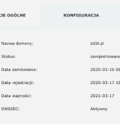 DOMENA, czteroliterowa z końcówką PL!