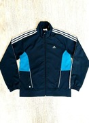 Adidas Cimalite bluza dresowa rozsuwana stójka ciemno granatowa klasyczna