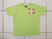 NEXT BLUZKA T-SHIRT APLIKACJE ZIELONA 5 l. / 110  bawełna