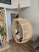 Huśtawka Boho Swing - bambus naturalny