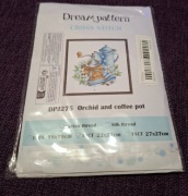 Zestaw do haftu krzyżykowego cross stitch kawa coffee
