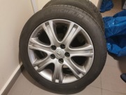Koła : 4 opony + felgi Lexus OE 7.5" x 17" 5x114.3 ET 45