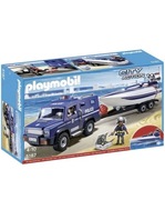 PLAYMOBIL 5187 POJAZD TERENOWY POLICJI Z MOTORÓWKĄ CITY ACTION +ZESTAW 6923