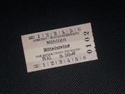 Magnes Bilet Mohlten (Gorzuchów Kłodzki) - Mittelsteine