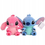 Stitch - zestaw 2-ch maskotek, 20 cm, marka Disney, z bajki Lilo i stitch