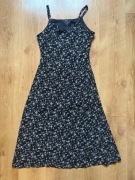 Długa sukienka w kwiaty kwiatki