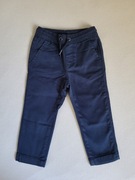 Granatowe spodnie tkaninowe COCCODRILLO - rozm. 92