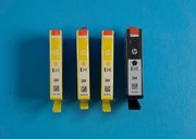 Oryginalny tusz HP 364 3 x yellow 1 x black zółty czarny 