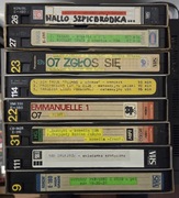 Kasety VHS 33 szt