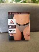 Reebok 2pack bielizna damska figi majtki damskie zestaw 2 szt.