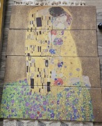 Obraz Akustyczny "Pocałunek" Gustav Klimt – Panele Wygłuszające JBER 8 szt.