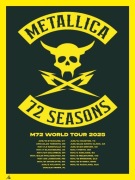 Metallica M72 Tour 2025 plakat
