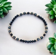 Bransoletka Noc Kairu hematyt Labradoryt