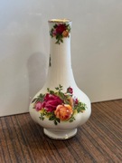 ROYAL ALBERT OLD COUNTRY ROSES Śliczny wazon porcelanowy 