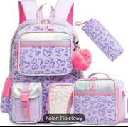 Zestaw 3 cz: plecak, torba  (śniadaniówka), piórnik dla pierwszoklasisty