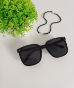 NOWE okulary przeciwsłoneczne czarne z czarnymi oprawkami basic