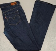 Wr) LEVI'S Bootcut skinny oryginalne spodnie jeansowe Roz.28/34