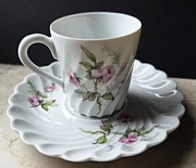 HAVILAND Limoges Francja . duo do kawy , antyk, stan bdb.