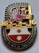 16 POMORSKA DYWIZJA ZMECHANIZOWANA 