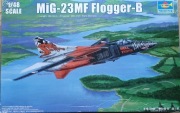 MiG-23MF Flogger-B, Trumpeter 02854 + dodatki Yahu i Techmod, skala 1/48
