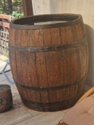 Beczka ogrodowa dębowa 