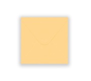 perłowe żółte koperty 13x13, kwadratowe koperty ozdobne 13x13 cm