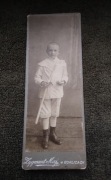 Portret chłopca komunia kartonik Maj Gorlice 