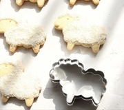 Stalowa Foremka do Ciastek w Kształcie Owcy Idealna do Pieczenia