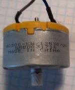 Silnik RC500-KW/13530/DV prądu stałego do robota zamiatającego