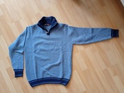 Sweter niebieski