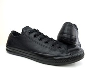 Converse All Star SKÓRA NAT trampki czarne 39 -50%