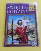 Medalik+książeczka z serii Święci dla Rodziny Nr 4 / 8 Święty Krzysztof