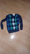 Sweter V H&M 122/128
